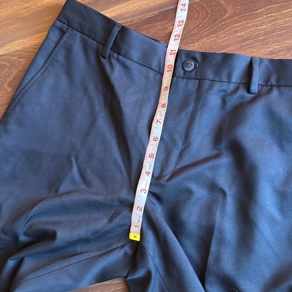 VAN HEUSEN Slim Fit Non Iron Blue Pants size 34x30 - Picture 7 of 8